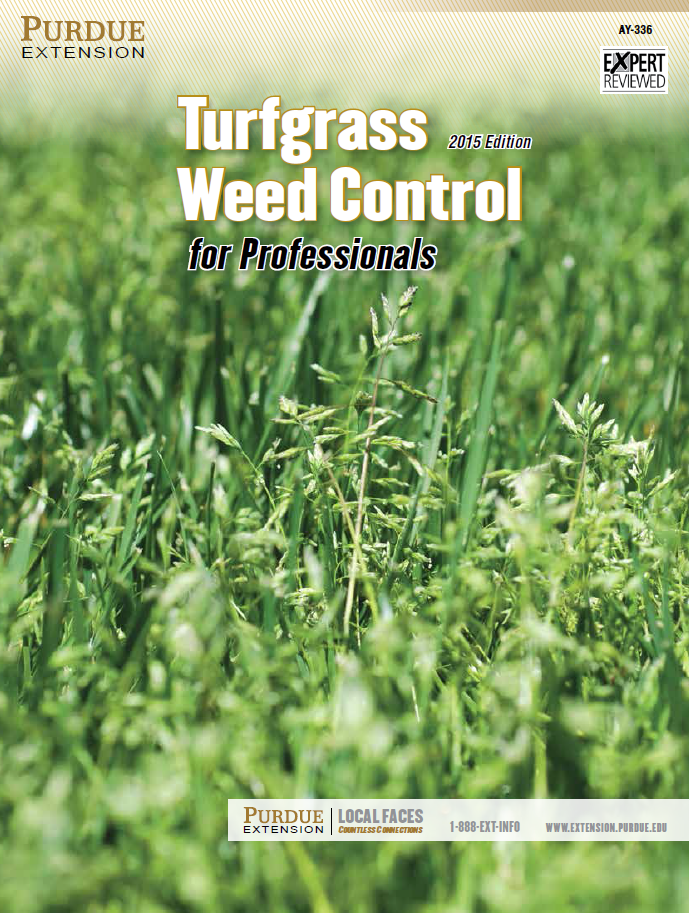 2015 Turf Weed Control for Professionals, Now Available | Purdue ...