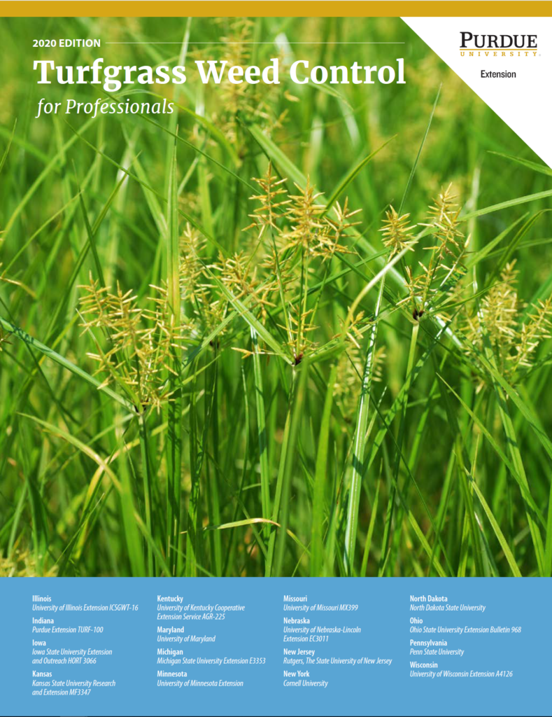 Turfgrass Weed Control for Professionals Purdue University Turfgrass