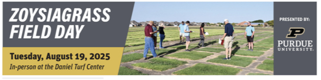 Zoysiagrass field day presented on August 19